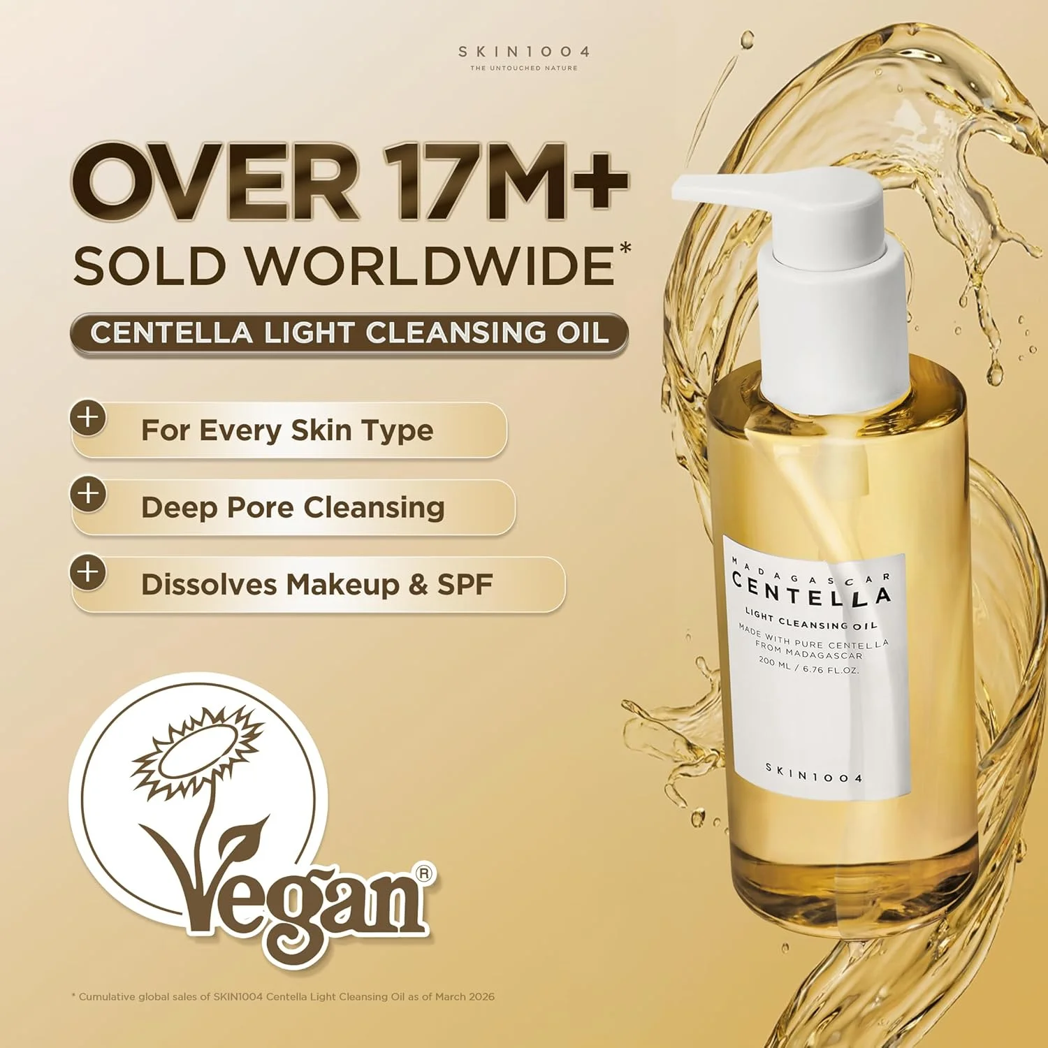 SKIN1004 Madagascar Centella Light Cleansing Oil (200mL)