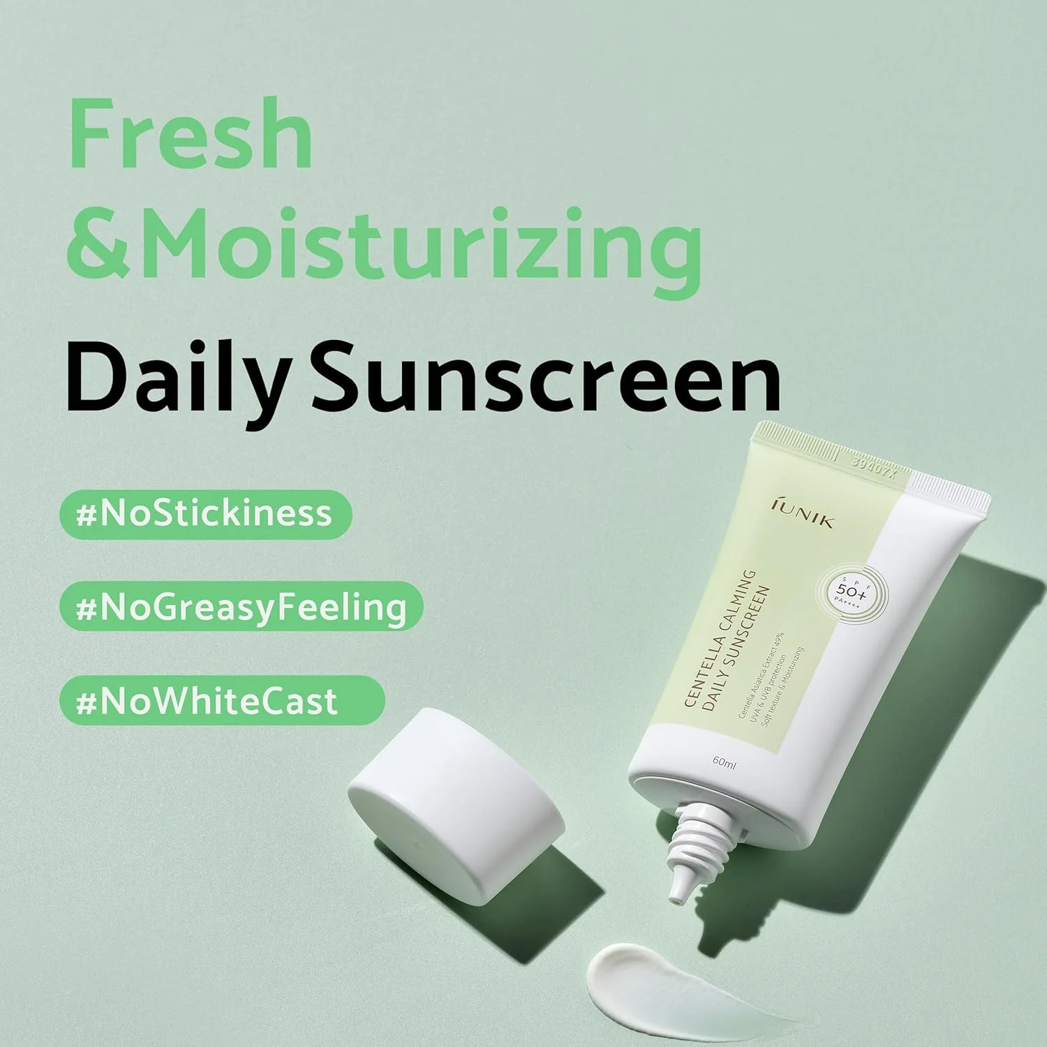iUNIK Centella Calming Daily Sunscreen SPF50+ PA++++ (60mL)