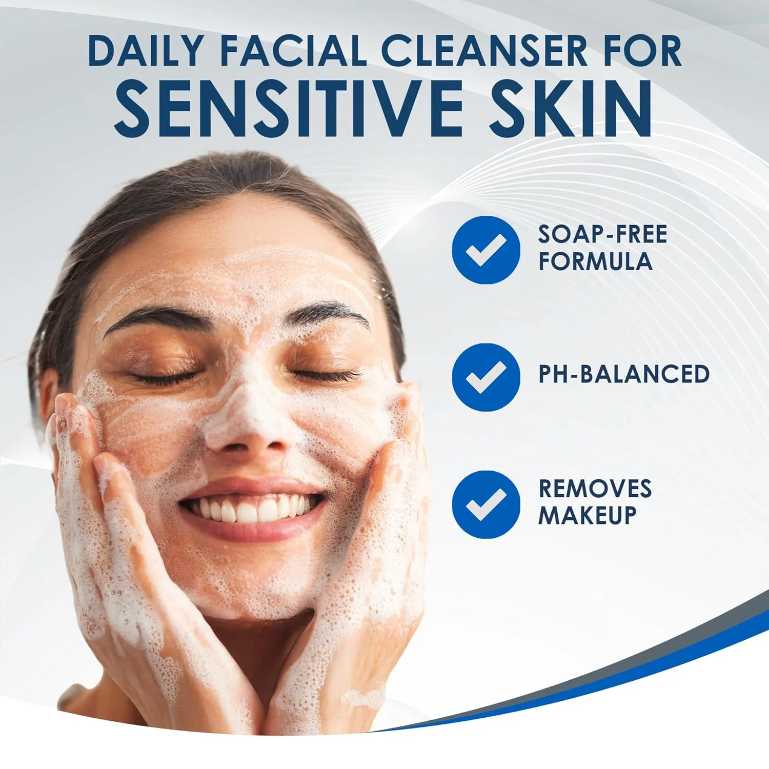 Vanicream Gentle Facial Cleanser (237mL)