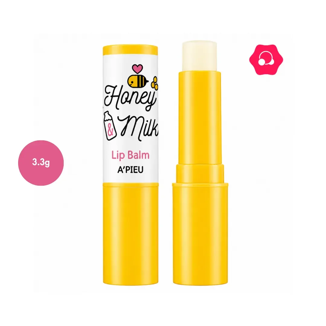 APIEU Honey & Milk Lip Balm (3.3g)