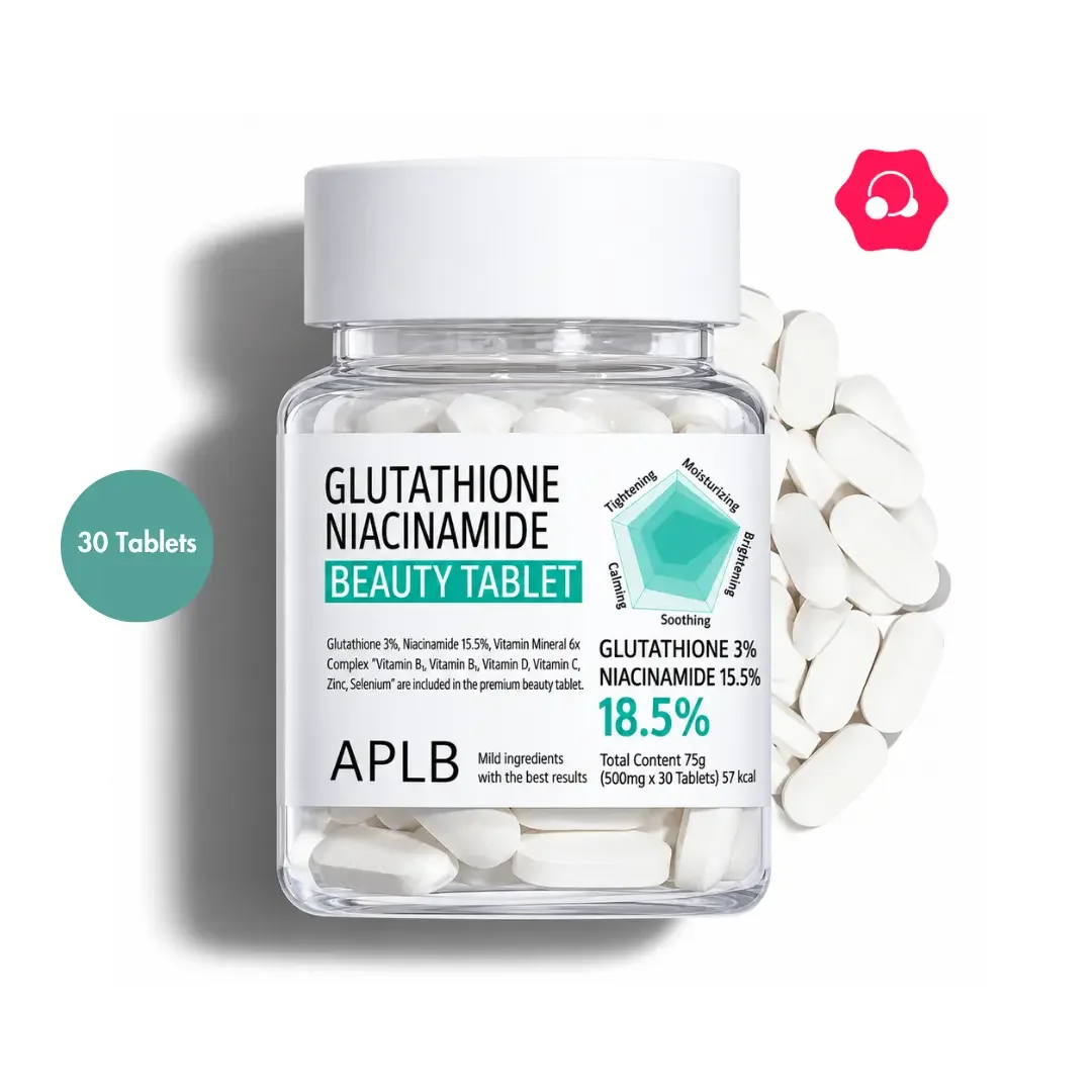 APLB Glutathione Niacinamide Beauty Tablet 500mg (30 Tablets)