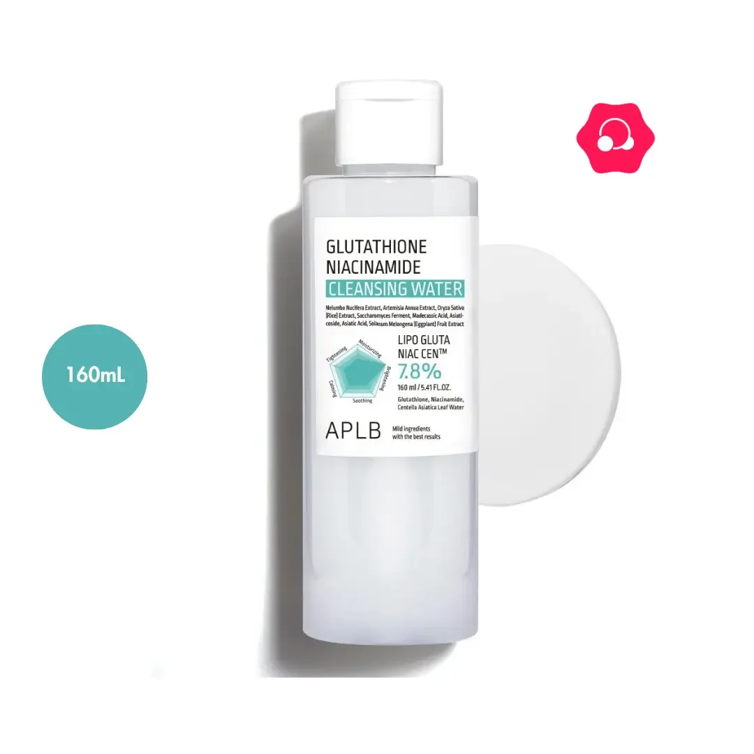 APLB Glutathione Niacinamide Cleansing Water (160mL)