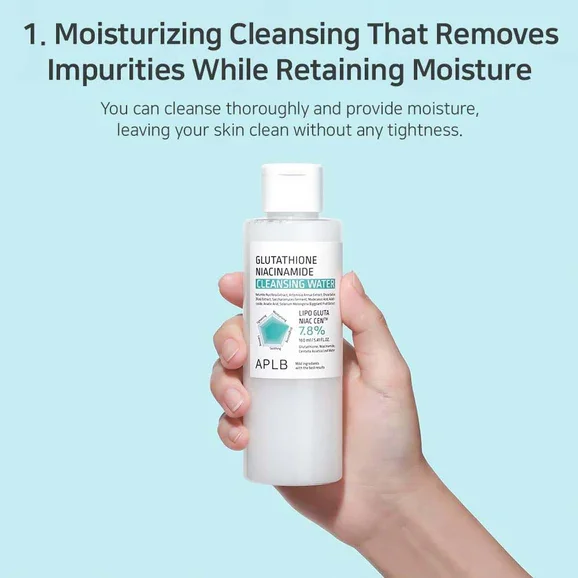 APLB Glutathione Niacinamide Cleansing Water (160mL)