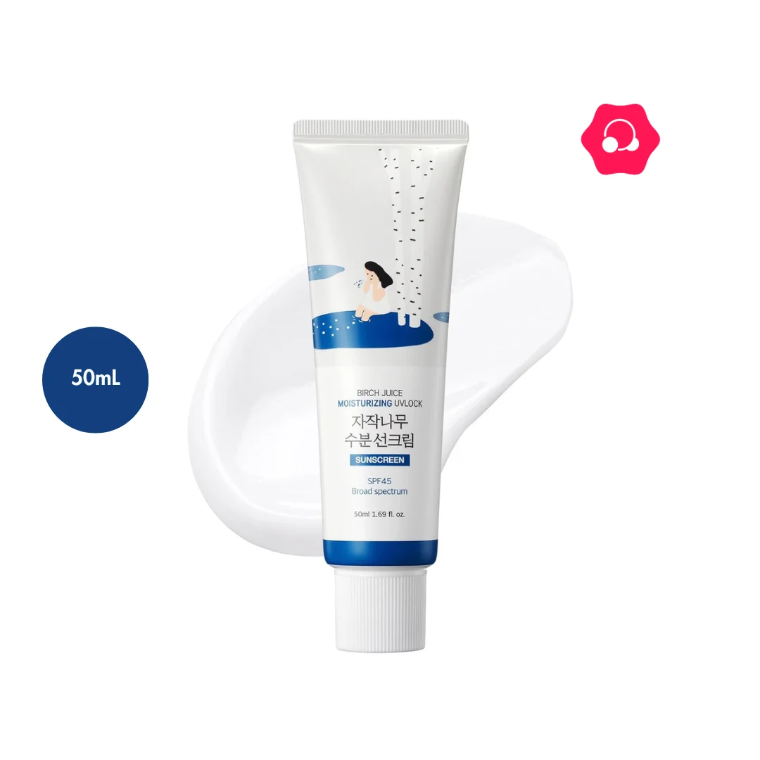 ROUND LAB Birch Moisturizing Sunscreen SPF 50+ PA++++ (50mL)