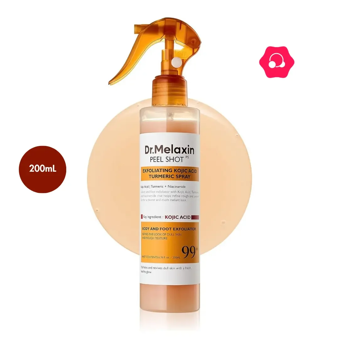 Dr. Melaxin Peel Shot Exfoliating Kojic Acid Turmeric Spray (200mL)