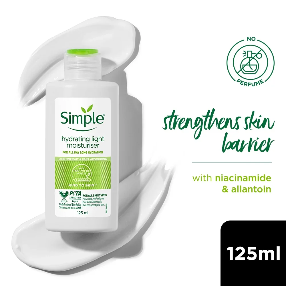 Simple Kind to Skin Hydrating Light Moisturiser (125mL)