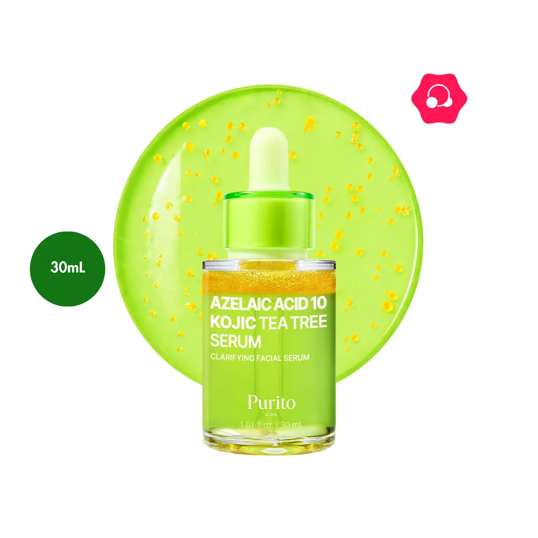 PURITO SEOUL Azelaic Acid 10 Kojic Tea Tree Serum (30mL)