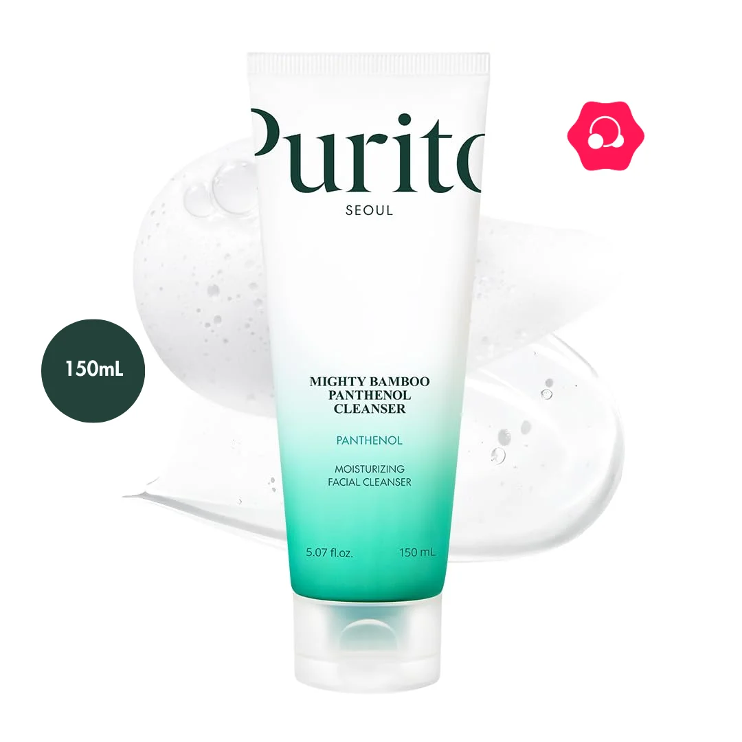 PURITO SEOUL Mighty Bamboo Panthenol Cleanser (150mL)
