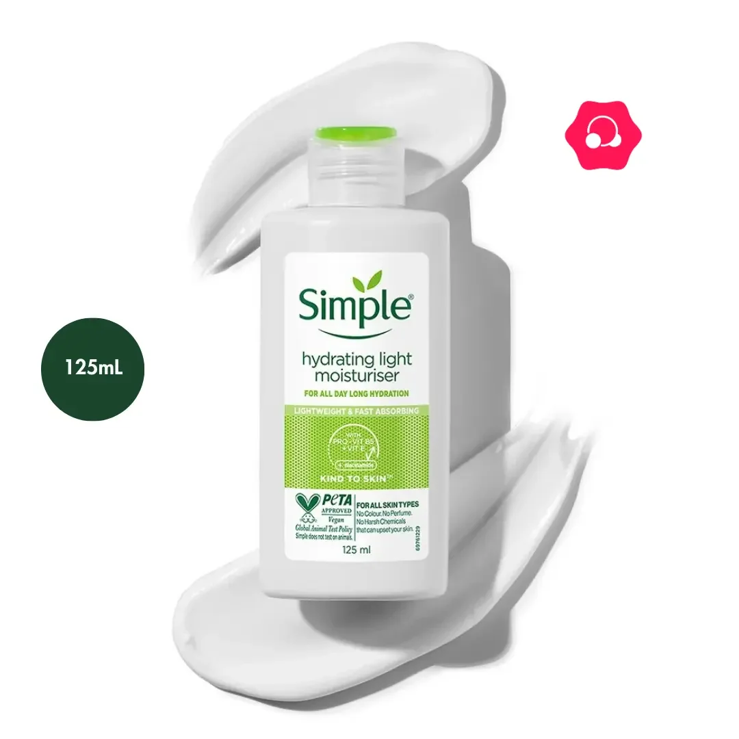 Simple Kind to Skin Hydrating Light Moisturiser (125mL)