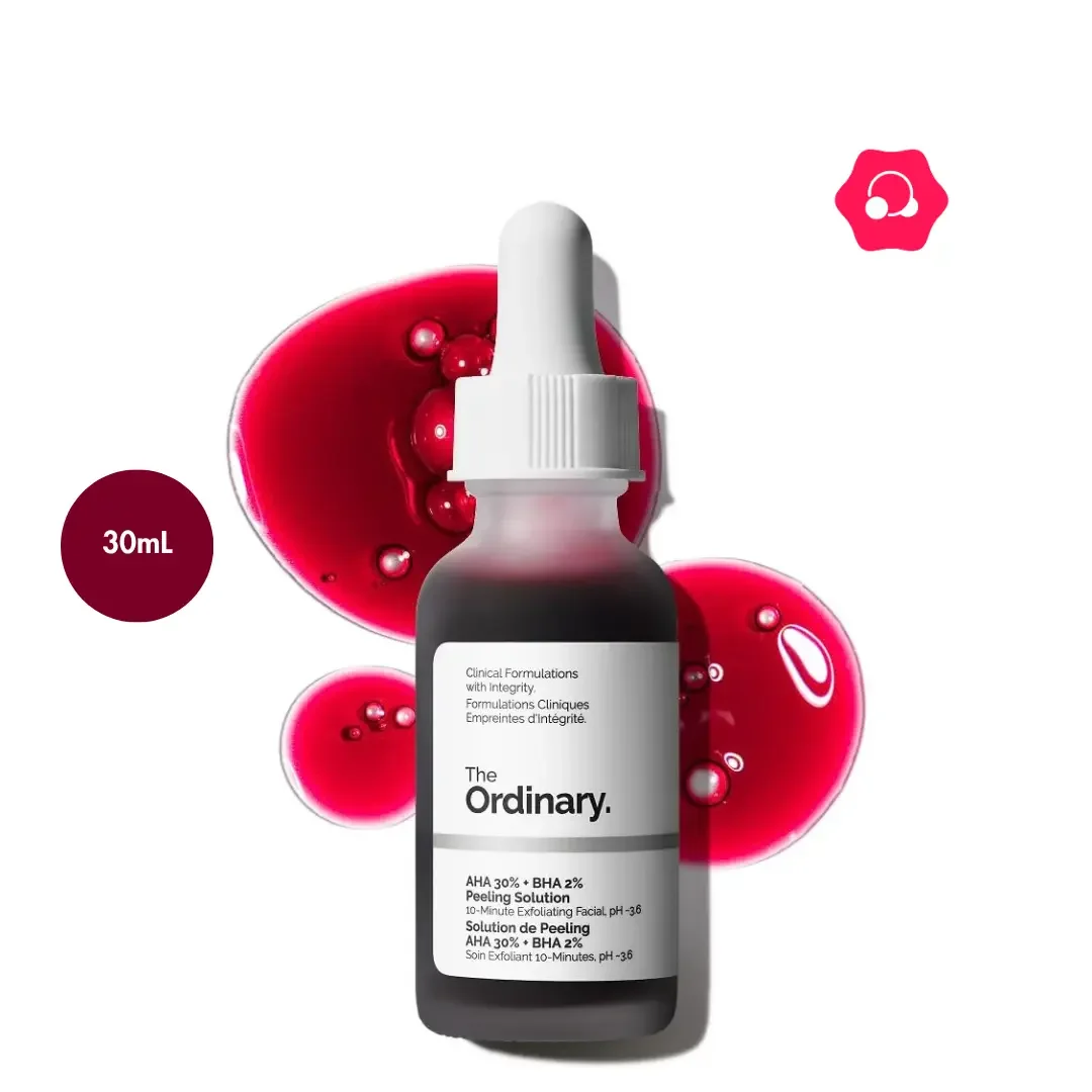 The Ordinary AHA 30% + BHA 2% Peeling Solution Serum (30mL)