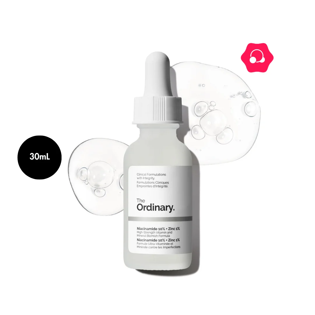 The Ordinary Niacinamide 10% + Zinc 1% Serum (30mL)