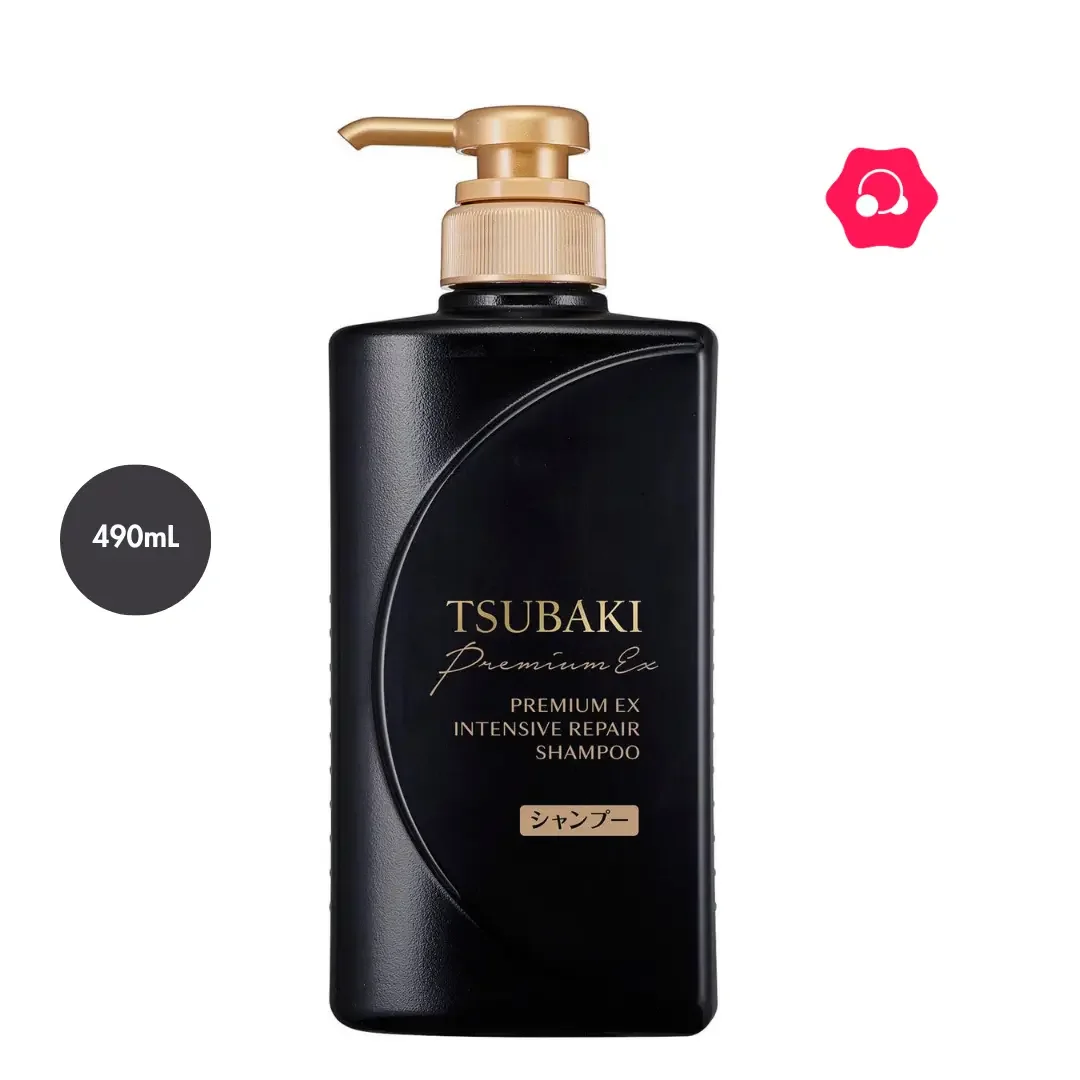 SHISEIDO TSUBAKI Premium EX Intensive Repair Shampoo (490mL)