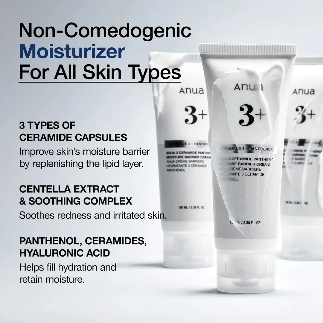 Anua 3 Ceramide Panthenol Moisture Barrier Cream (100mL)