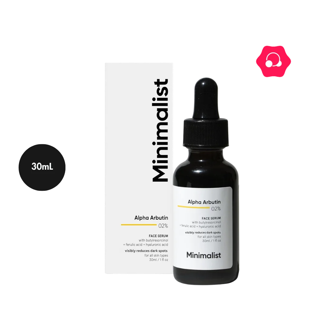 Minimalist Alpha Arbutin 2% Face Serum (30mL)
