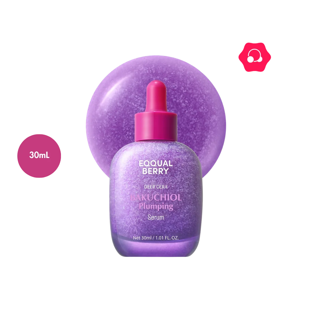 EQQUALBERRY Bakuchiol Plumping Serum (30mL)