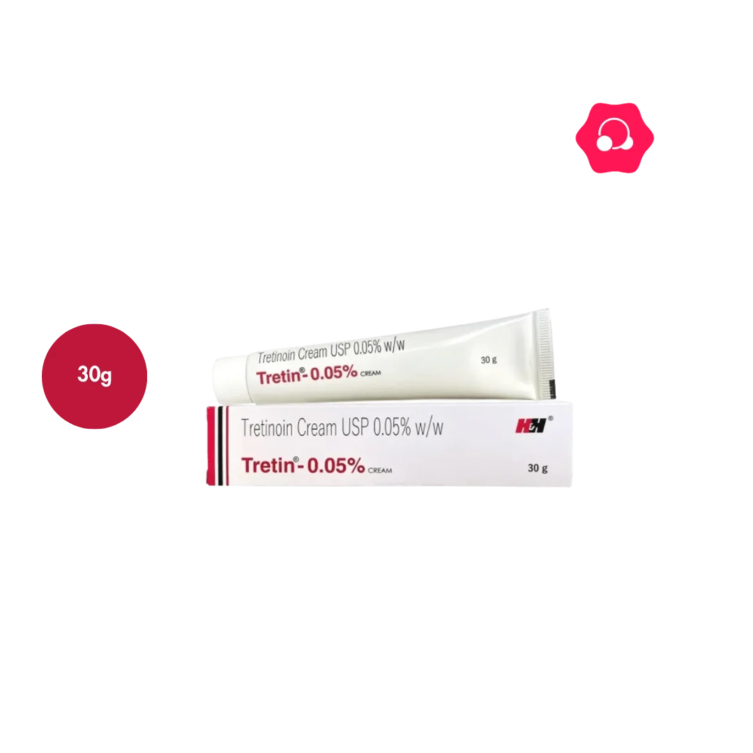 Tretinoin Cream USP Tretin - 0.05% Cream (30g)