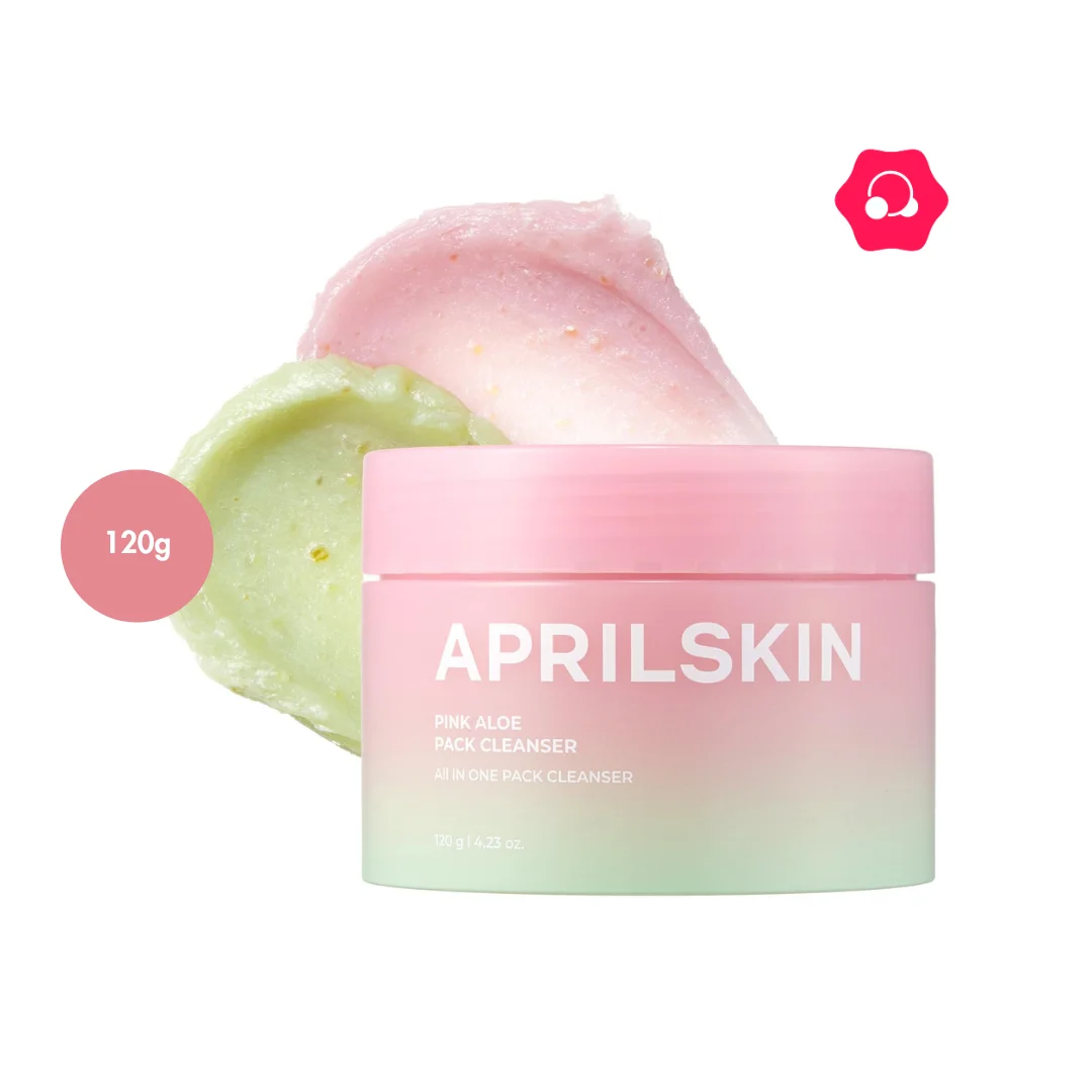 APRILSKIN Pink Aloe Pack Cleanser (120g)