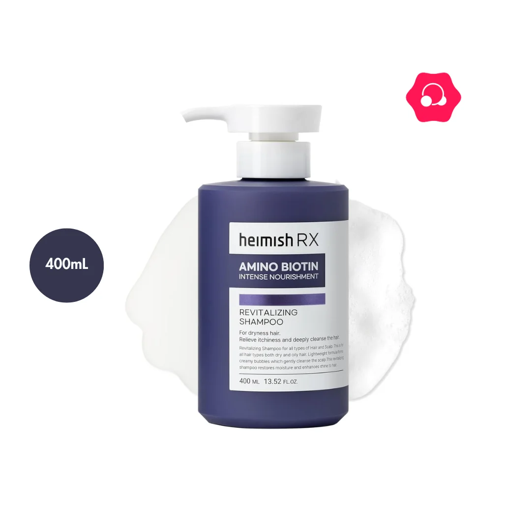 heimish RX Amino Biotin Revitalizing Shampoo (400mL)