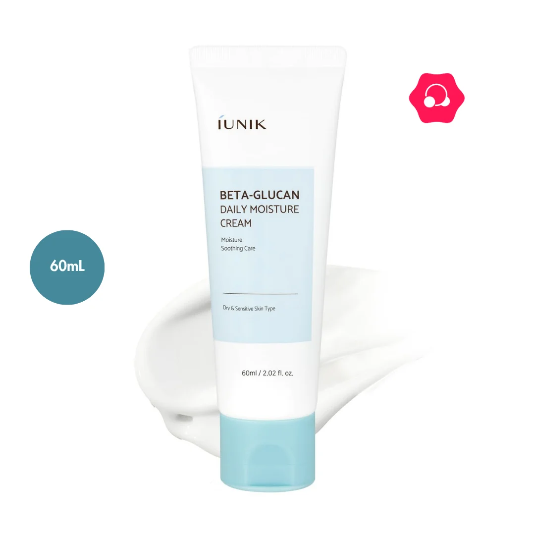 iUNIK Beta Glucan Daily Moisture Cream (60mL)