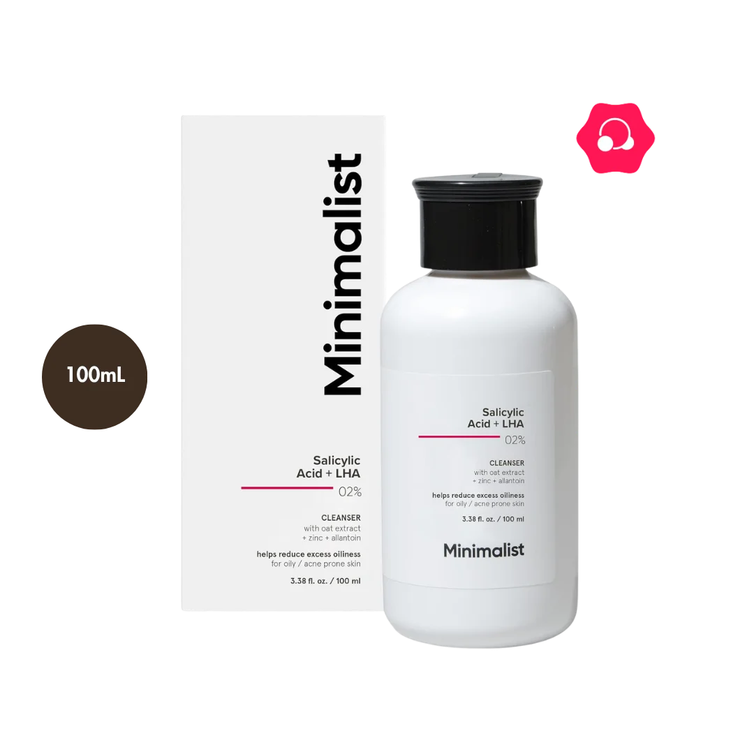 Minimalist Salicylic Acid + LHA 2% Cleanser (100mL)