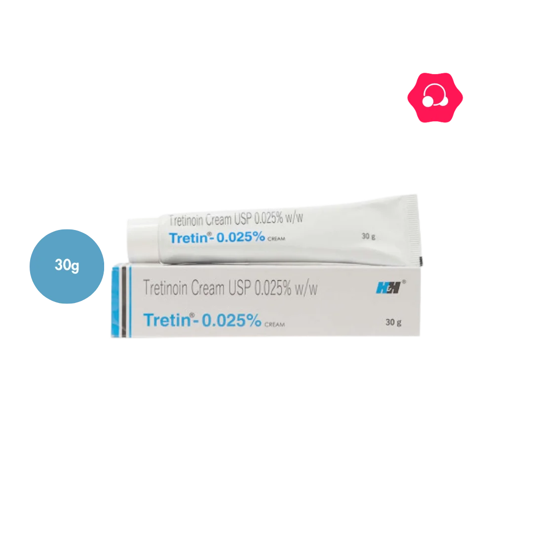 Tretinoin Cream USP Tretin - 0.025% Cream (30g)
