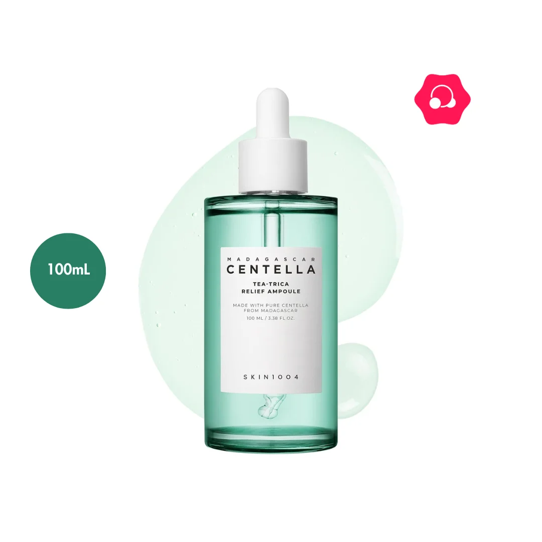 SKIN1004 Madagascar Centella Tea Trica Relief Ampoule (100mL)