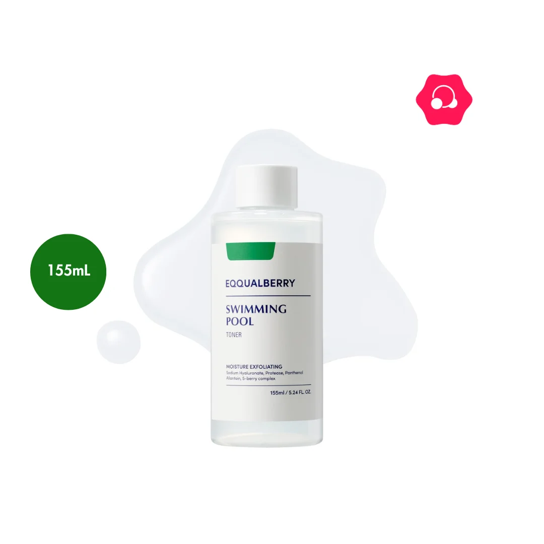 EQQUALBERRY Swimming Pool Toner Travel Size (155mL)