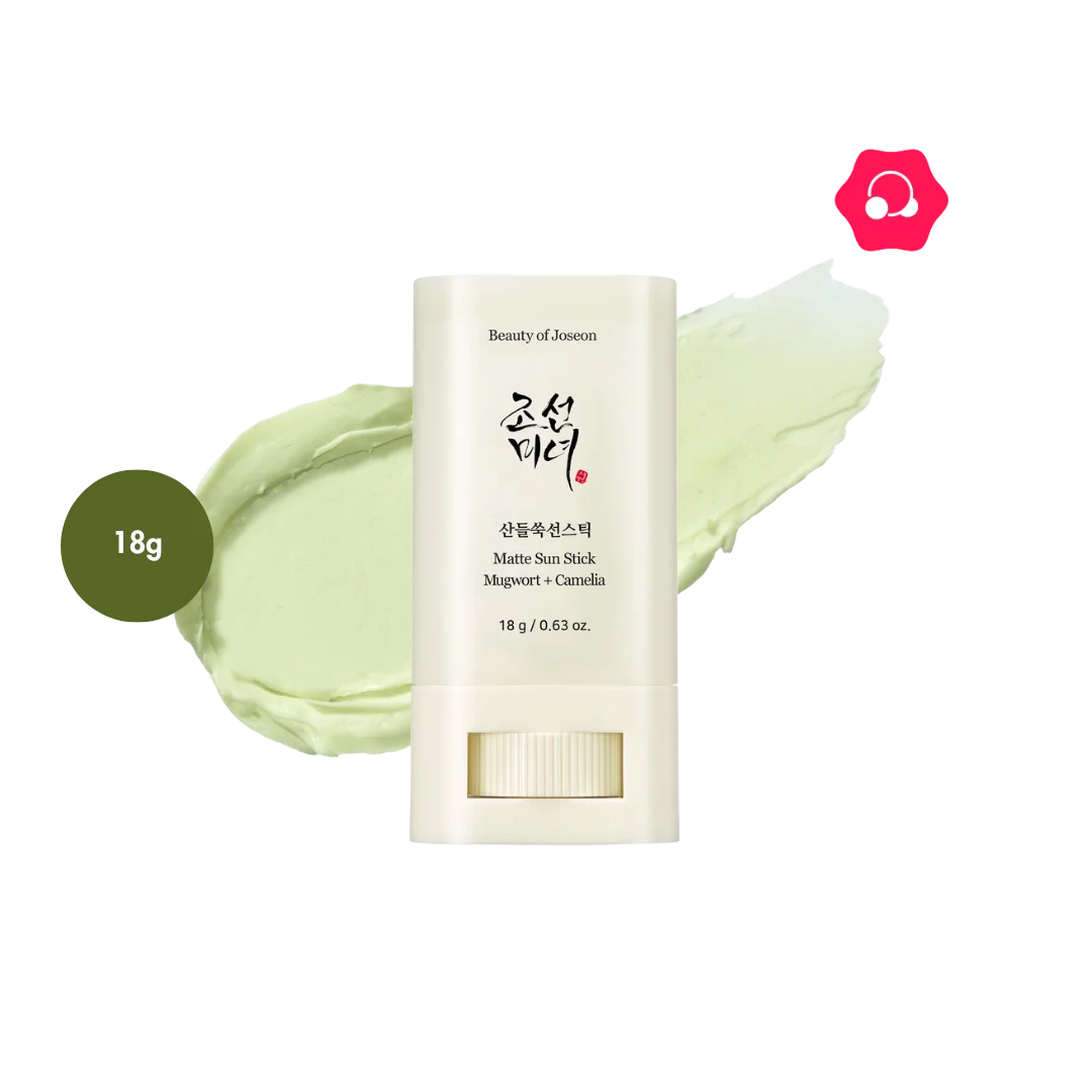 Beauty of Joseon Matte Sun Stick : Mugwort + Camelia SPF 50+ PA++++ (18g)