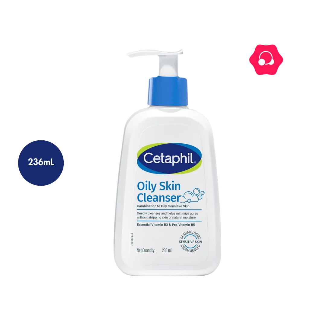 Cetaphil Oily Skin Cleanser (236mL)