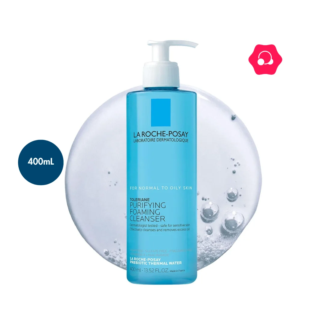 La Roche-Posay Toleriane Purifying Foaming Cleanser (400mL)