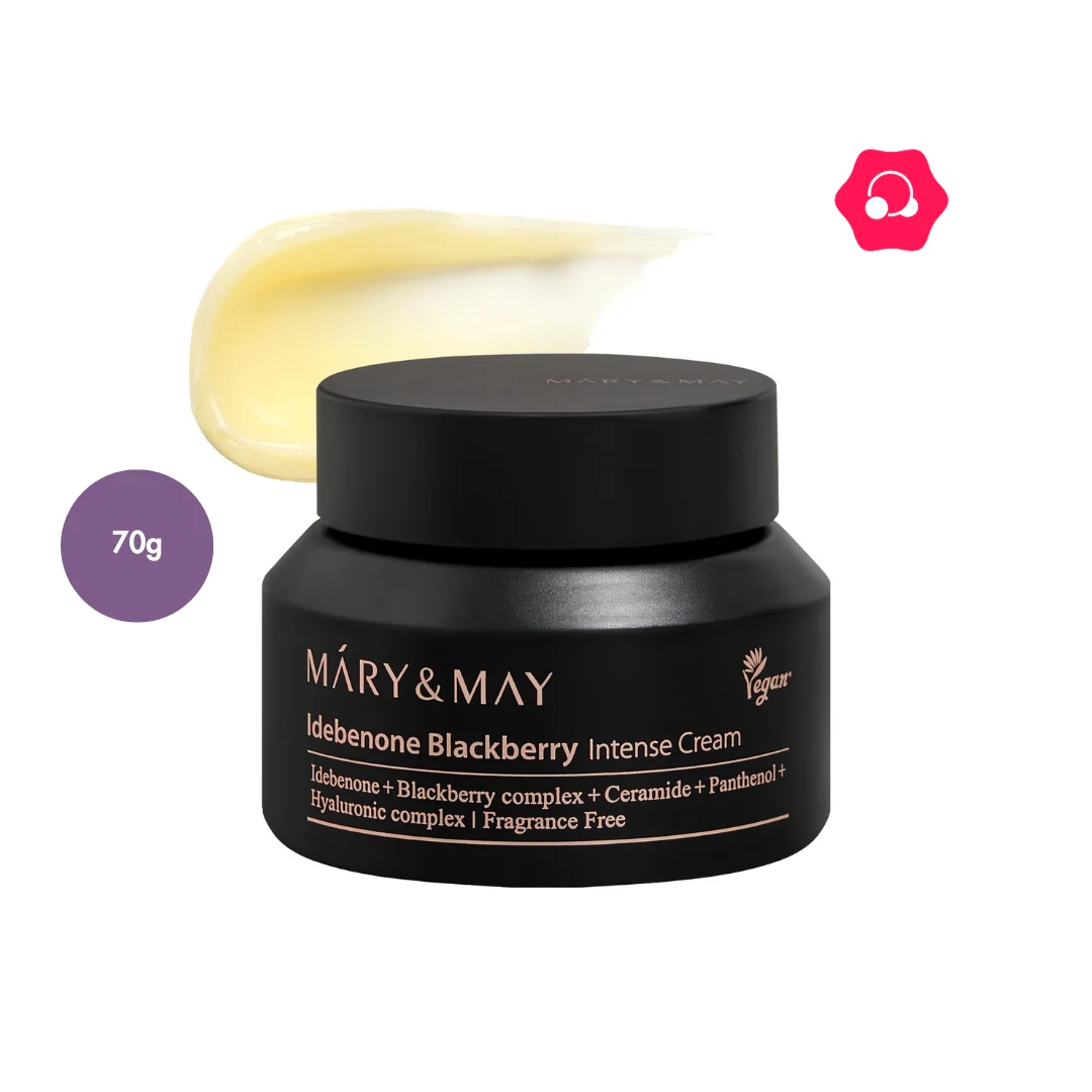 Mary &amp; May Idebenone + Blackberry Intense Cream (70g)