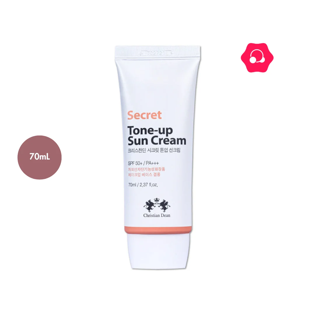 Christian Dean Secret Tone Up Sun Cream SPF 50+ PA+++ (70mL)