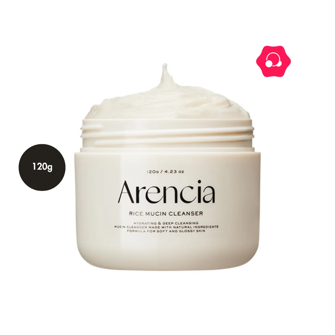 Arencia Rice Mucin Cleanser (120g)