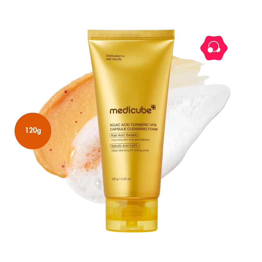 Medicube Kojic Acid Turmeric Toning Cleanser (120g)