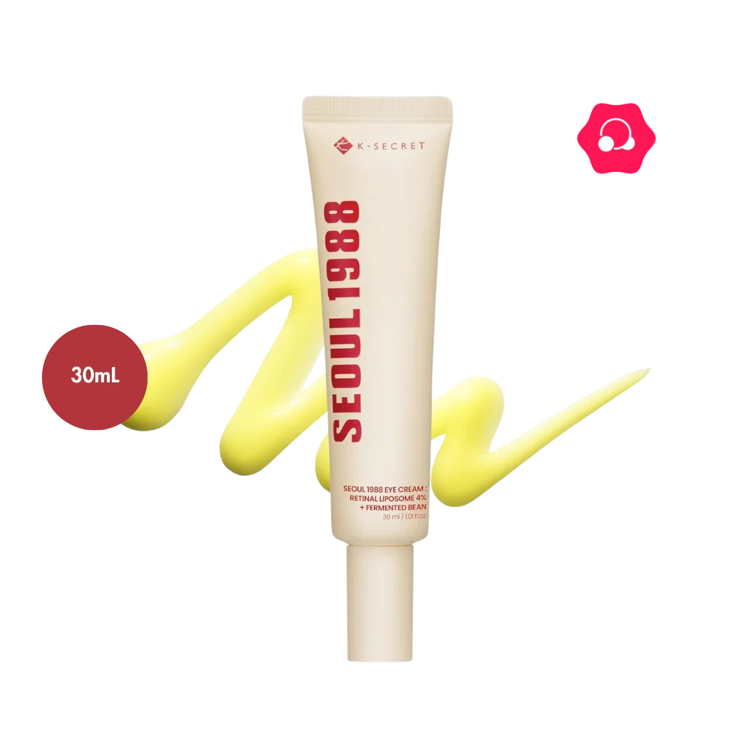 K-SECRET SEOUL 1988 Eye Cream : Retinal Liposome 4% + Fermented Bean (30mL)