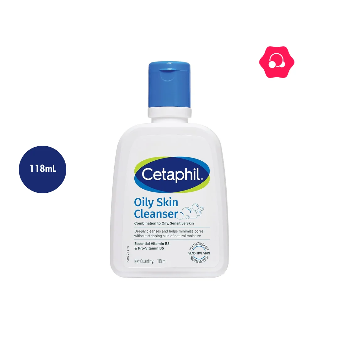 Cetaphil Oily Skin Cleanser Travel Size (125mL)